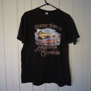 Alan Jackson Country Music T Shirt "Hoochie Coochie" 100% Cotton Black Large